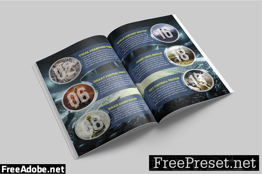 Magazine Template PM25NRN