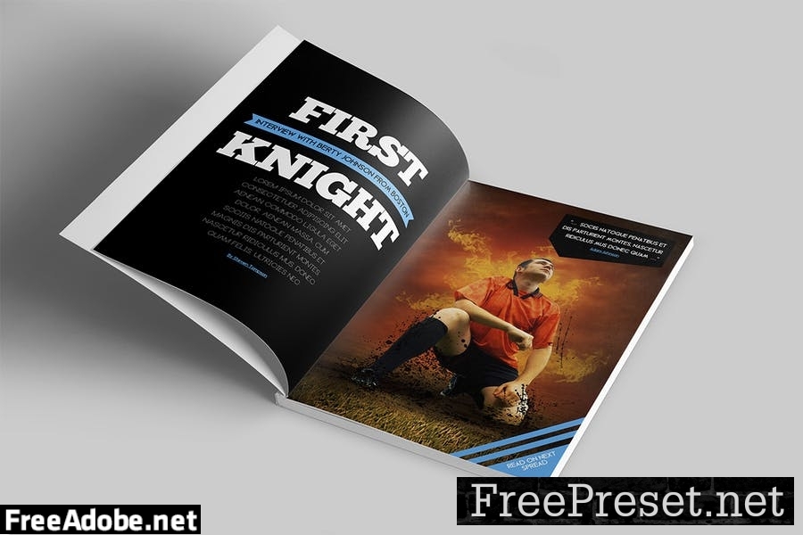 Magazine Template PM25NRN