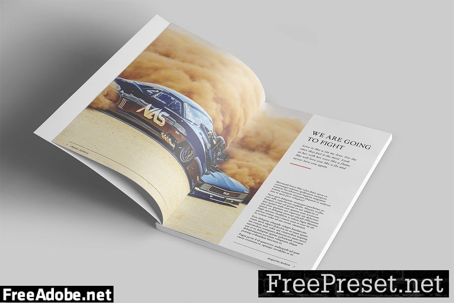 Magazine Template RMAX4LB