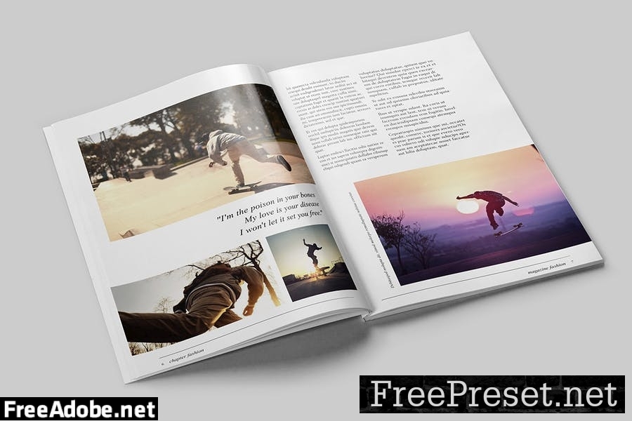 Magazine Template RMAX4LB