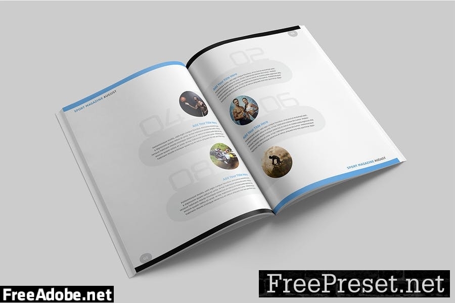 Magazine Template RSW5UPM