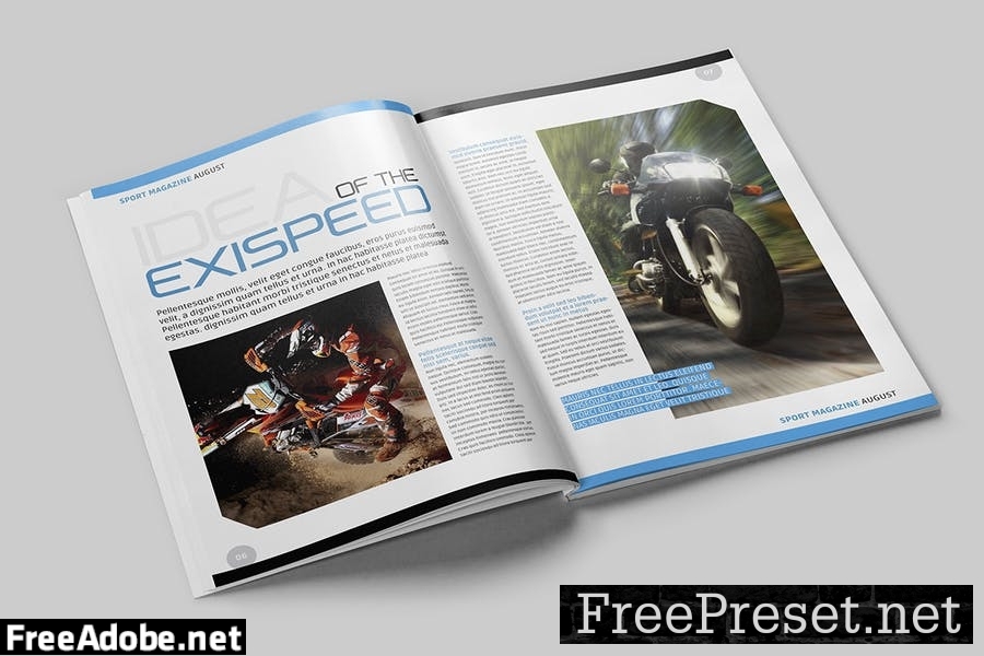 Magazine Template RSW5UPM