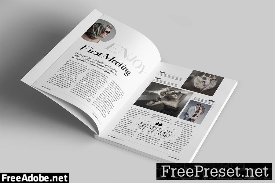 Magazine Template SJPHWHA