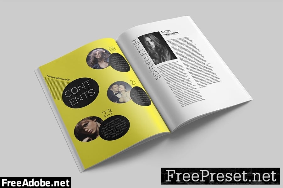 Magazine Template SLCJBWR