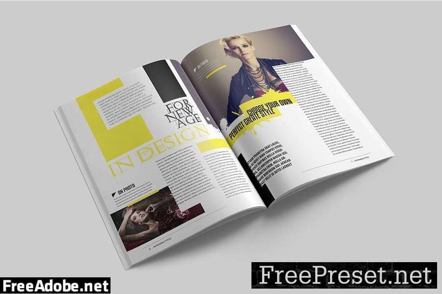 Magazine Template SM9UNVR