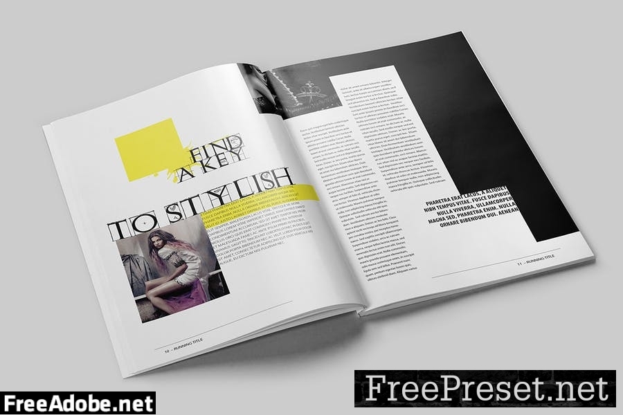 Magazine Template SM9UNVR