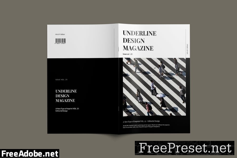 Magazine Template SMEWJ9P