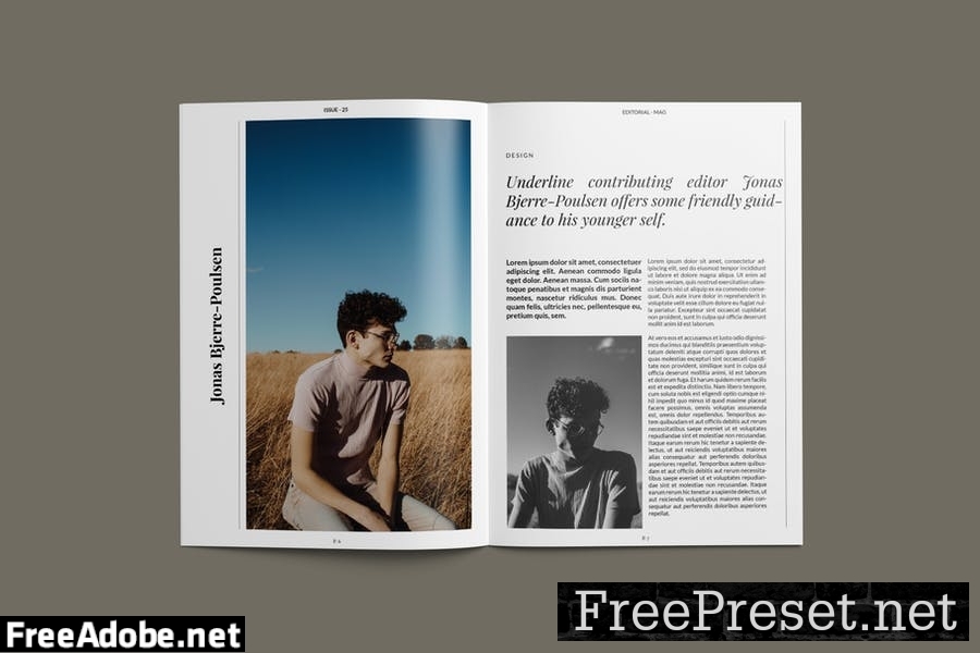 Magazine Template SMEWJ9P