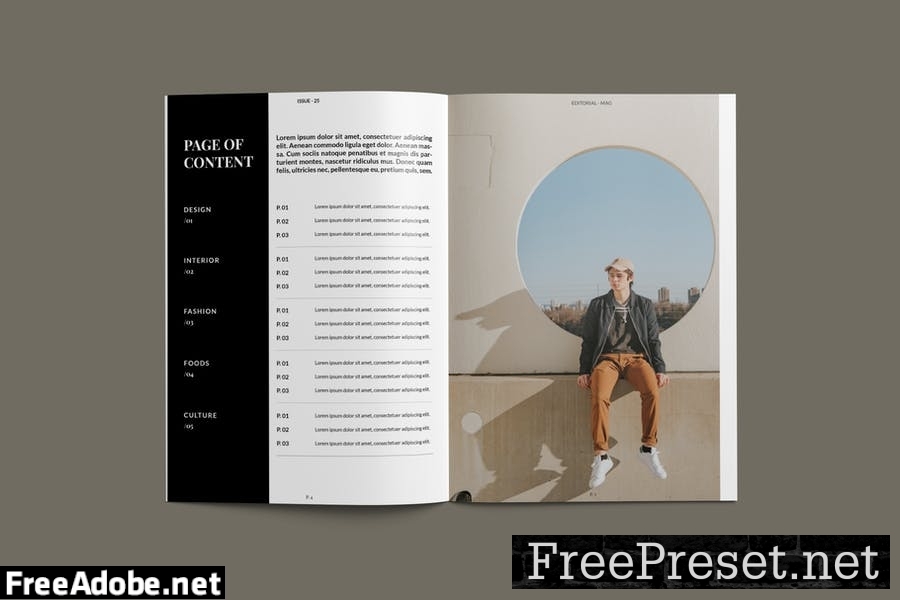 Magazine Template SMEWJ9P