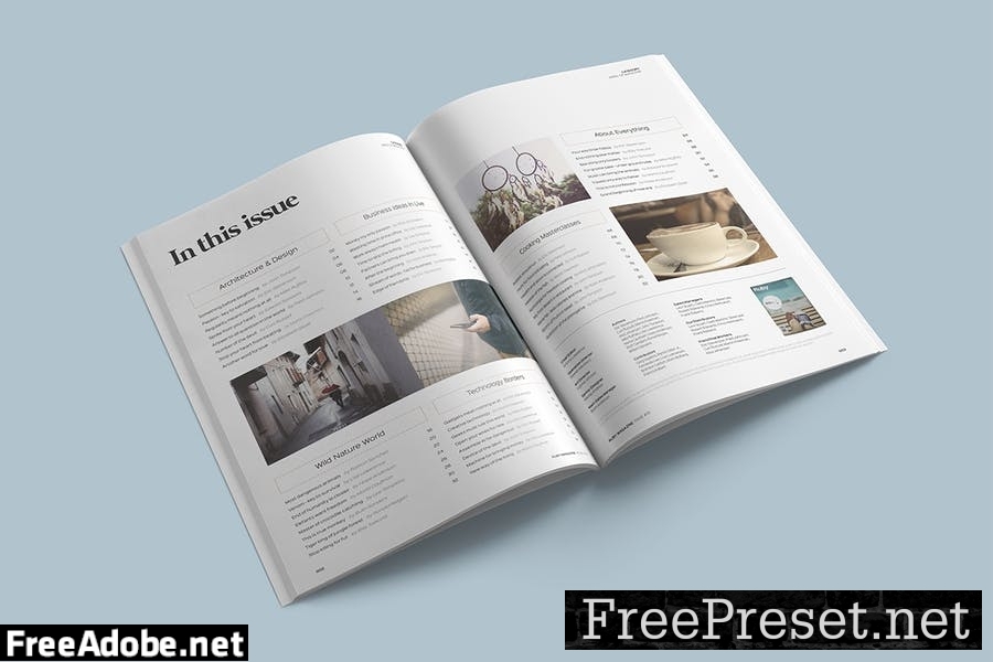 Magazine Template T26AL9