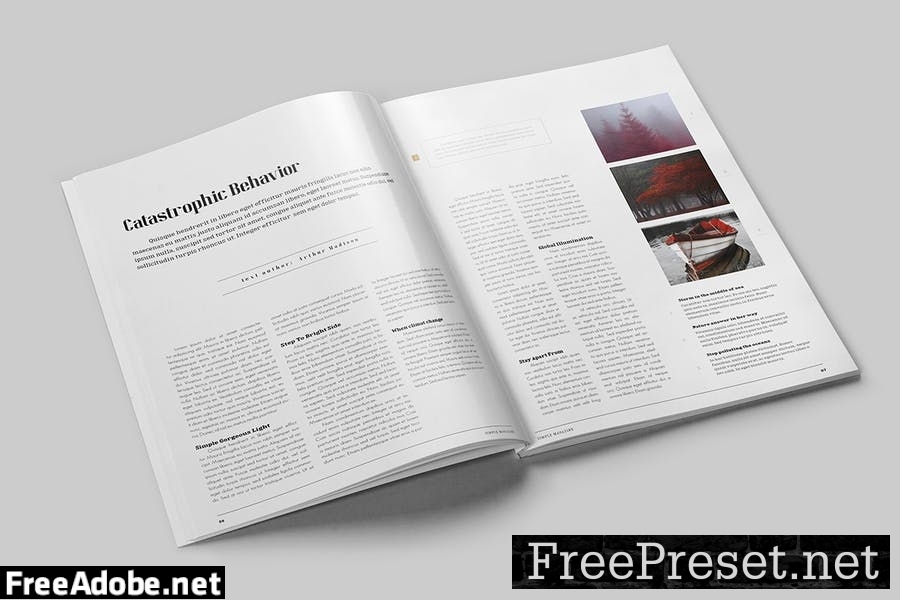 Magazine Template UY8WG2E