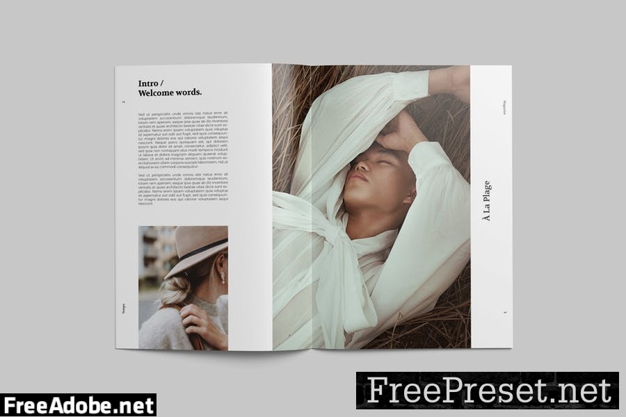 Magazine Template V9HXSN2