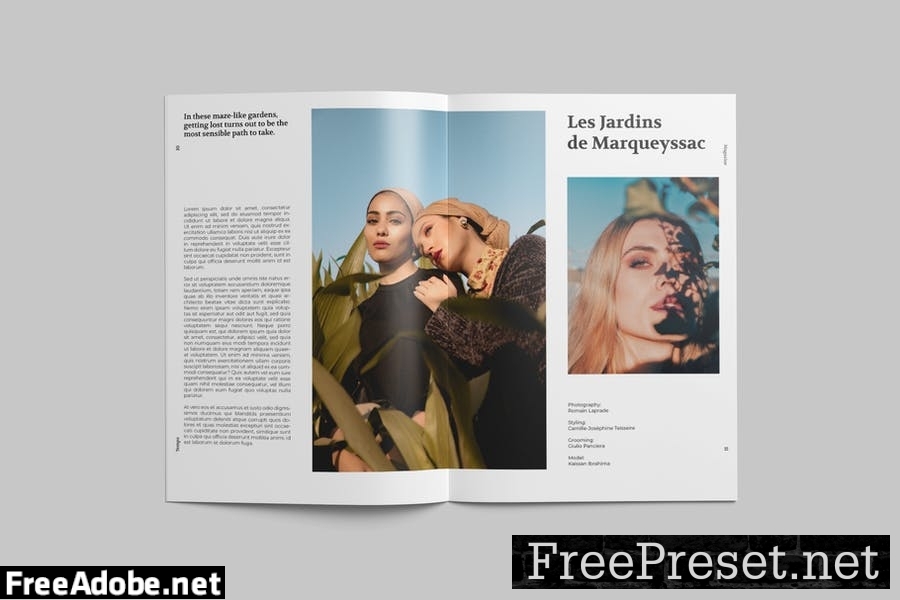 Magazine Template V9HXSN2