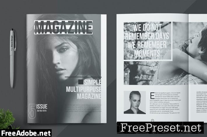 Magazine Template VB6TT2H