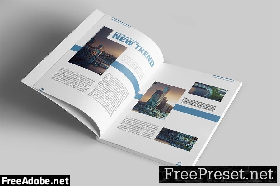 Magazine Template VRFXD62