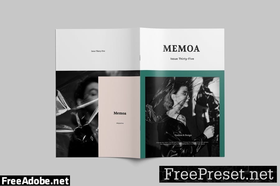 Magazine Template W9DLBTC