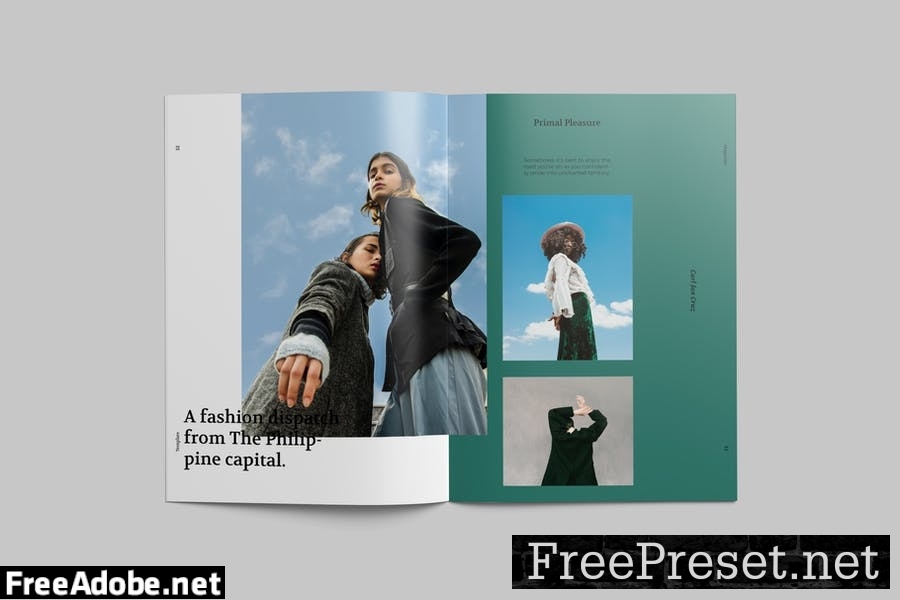 Magazine Template W9DLBTC