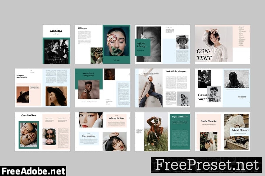 Magazine Template W9DLBTC