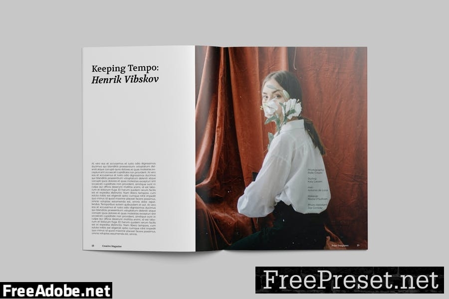 Magazine Template WHPTCFB