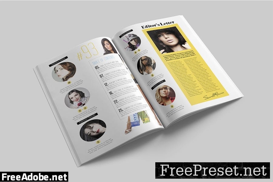 Magazine Template WK5P2PJ