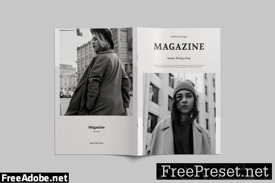 Magazine Template WN5R4V8