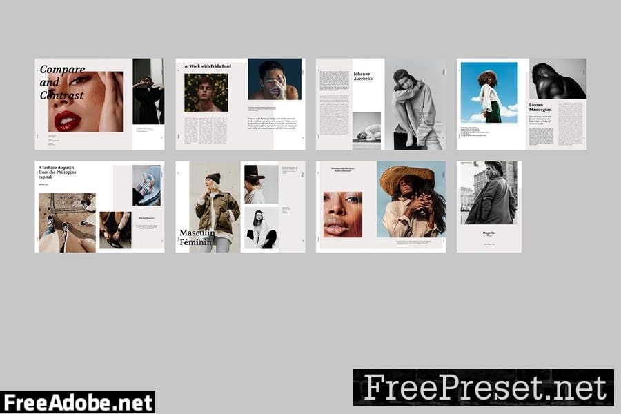 Magazine Template WN5R4V8