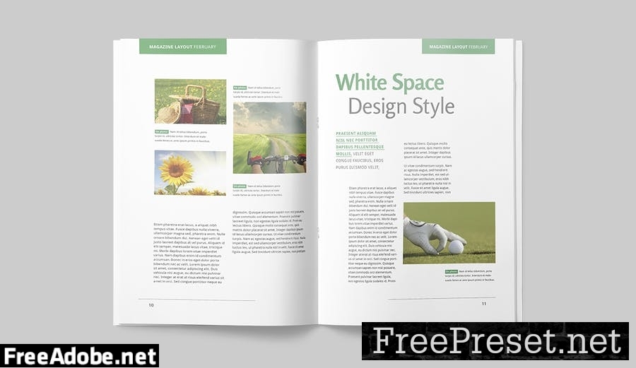 Magazine Template XB5YZWP