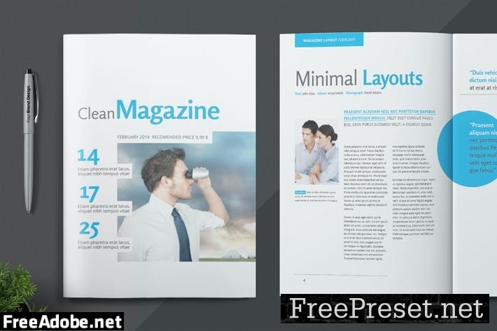 Magazine Template XB5YZWP