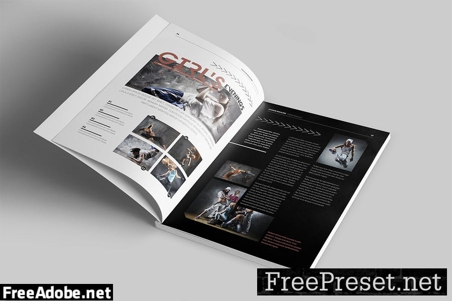 Magazine Template ZD7QDM6