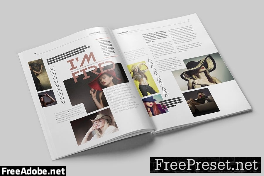 Magazine Template ZD7QDM6