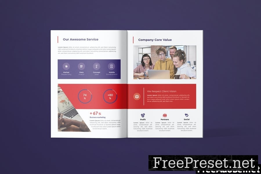 Manage - Brochure Template HHT8X72