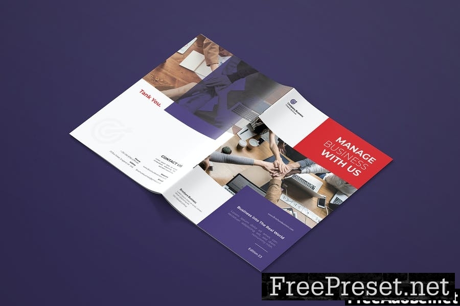 Manage - Brochure Template HHT8X72