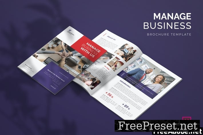 Manage - Brochure Template HHT8X72