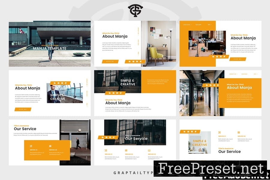 Manja - Corporate Presentation Template