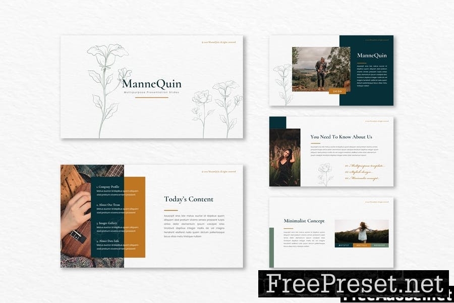 Mannequin - Presentation Template B4E2EJZ