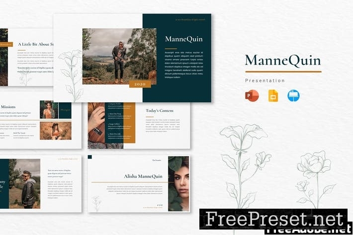 Mannequin - Presentation Template B4E2EJZ