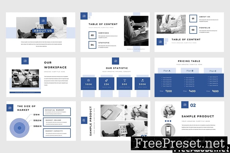 Manola Pitch Deck Google Slides Presentation