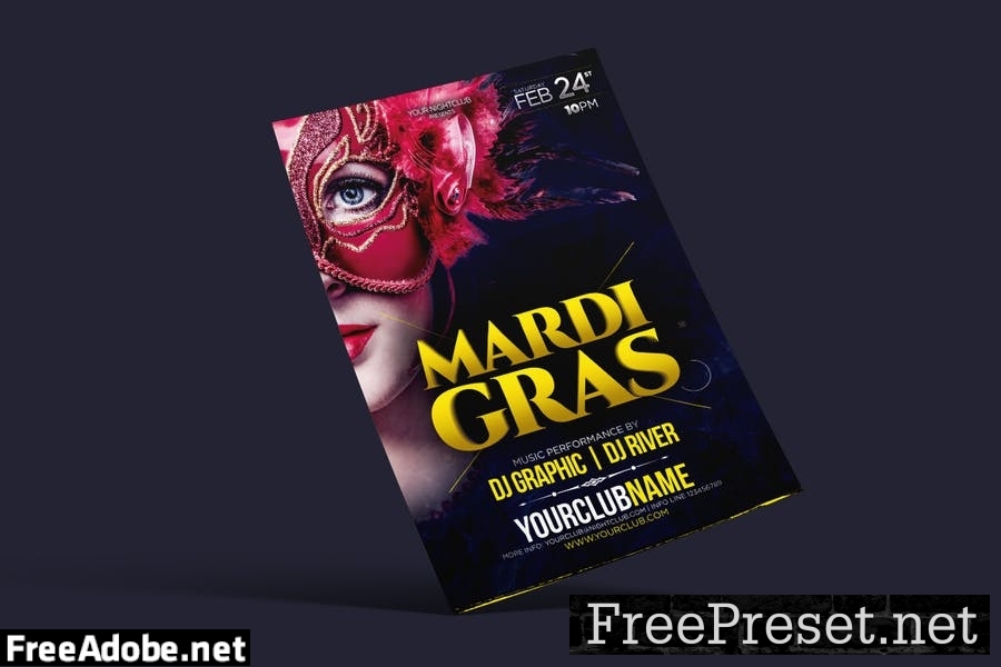 Mardi Gras Flyer