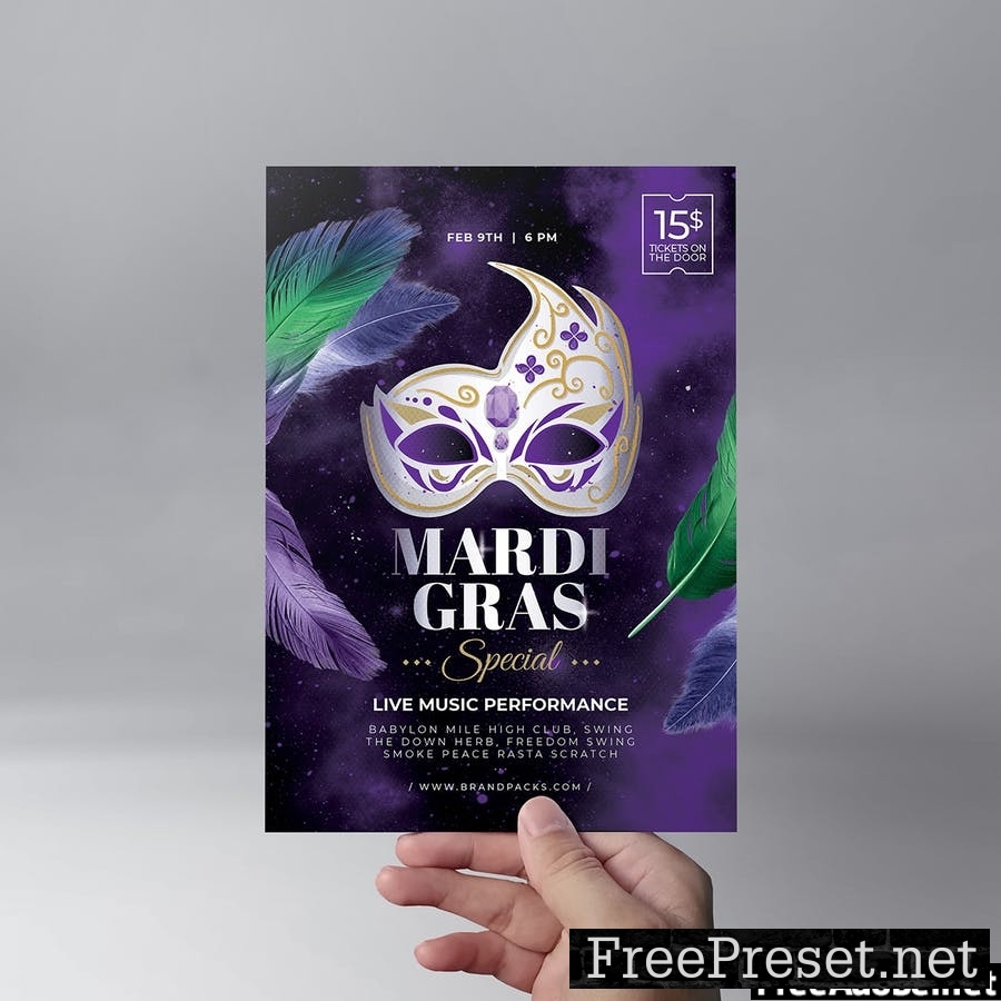 Mardi Gras Flyer 7N3UY6X