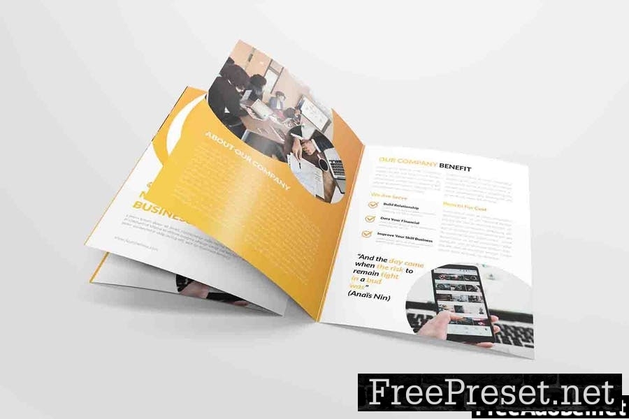 Market Business | Bifold Brochure