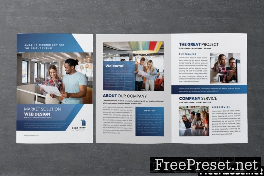 Market Solution Bifold Brochure