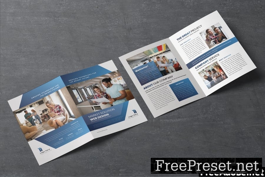 Market Solution Bifold Brochure