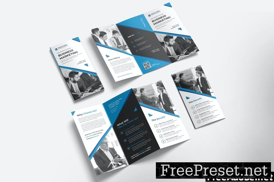 Marketing Agency Trifold Brochure