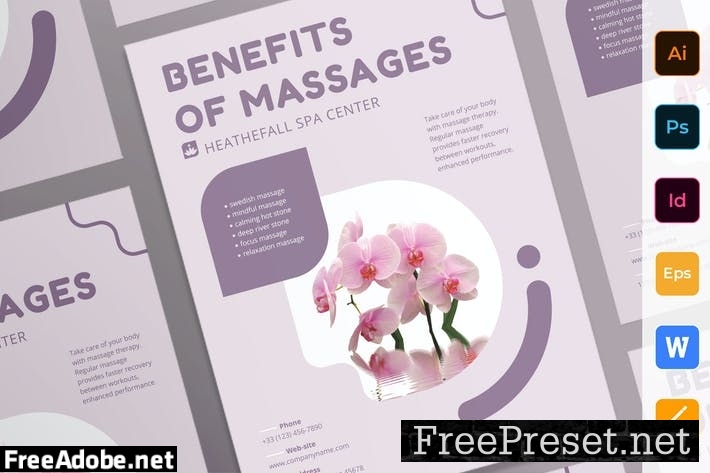 Massage Poster PMEJFCG