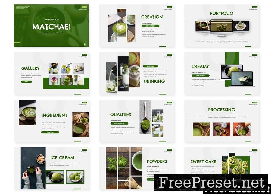 Matchae - Presentation Template