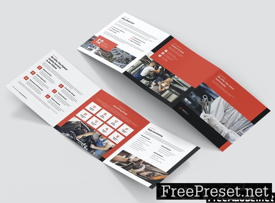 Mechanic – Brochures Bundle Print Templates 3CG95WE