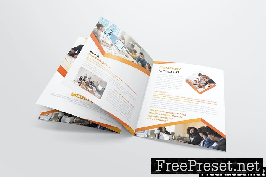 Media Creative | Bifold Brochure