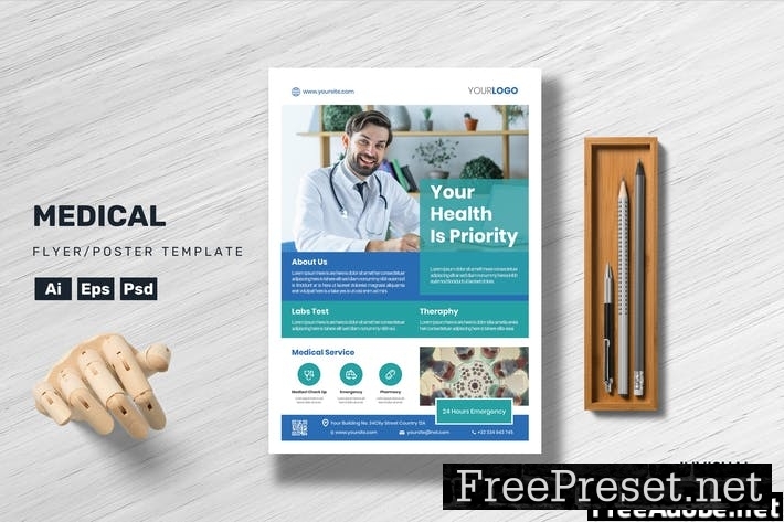 Medical - Flyer Template UQ84XZQ