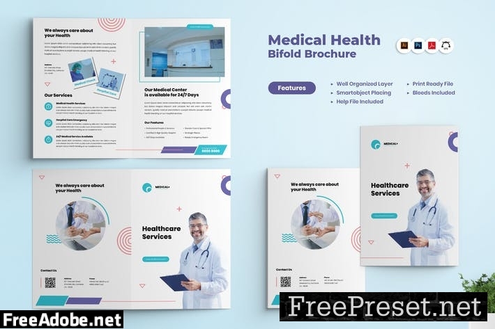 Medical Health BiFold Brochure C727SYH