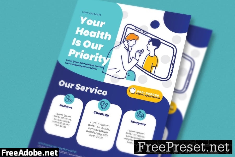 Medical Health Flyer Pack QWW48A7